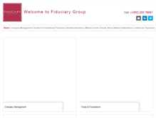 Tablet Screenshot of fiduciarygroup.com